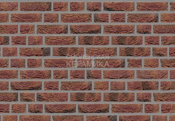 Кирпич ручной формовки Wesretwaelder Klinker Nr. 1 Bronze-bunt geflammt WDF 1