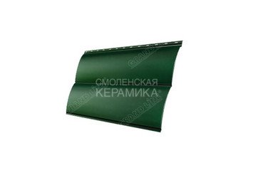 Сайдинг GL Quarzit Блок-Хаус 0,5мм зеленый матовый 2