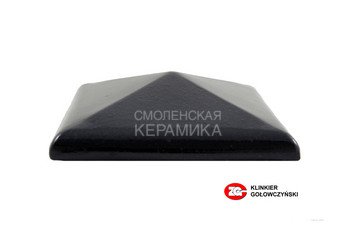 Колпак для забора ZG Clinker клинкерный С38 темно-коричневый 1