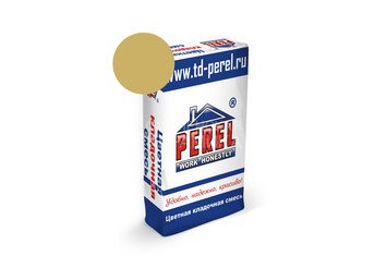 Цветная кладочная смесь Perel SL 0030 кремово-желтая, 25 кг 1