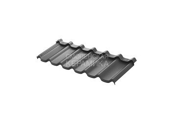 Модульная черепица AQUASYSTEM Стокгольм Pural BT Маренго RR23 1185х430 мм 1