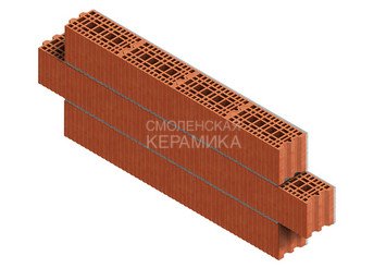 Камень керамический крупноформатный Porotherm 20 3