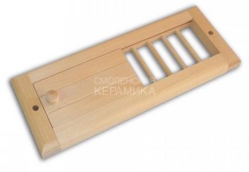Решетка вентиляционная с задв. малая М-16 СК 1