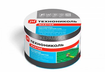 Лента кровельная NICOBAND 10см x 10м (темно-серый) (343860) 1
