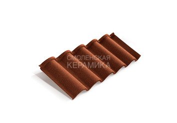 Композитная черепица Metrotile ROMANA Терракотовый 1