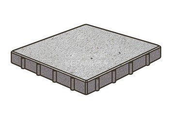 Тротуарная плитка Готика, Квадрат Premium Gold, 600x600x100 мм, цвет Голд 22 кристалл 1
