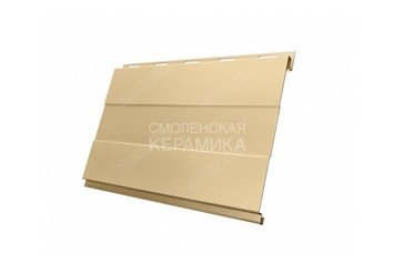 Сайдинг GL Quarzit Lite Вертикаль 0,5мм желтый глянцевый 4
