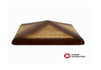 Колпак для забора ZG Clinker клинкерный С57 желтый тушевой 1