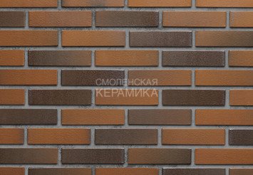 Кирпич керамический МАГМА Флэш-обжиг Руст 0,9 НФ 2