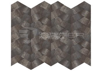 Тротуарная плитка Трапеция, Color Mix Байкал, 60 мм 4
