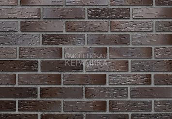 Кирпич керамический МАГМА Флеш Графит Антик 1НФ 2
