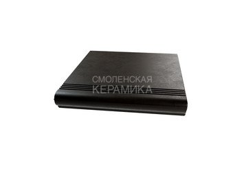 Ступень из полимерного композита рядовая ZKING Verona темно-коричневая 3