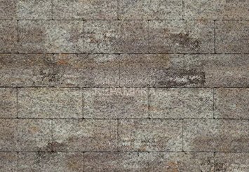 Тротуарная плитка STEINRUS Прямоугольник ColorMix Берилл, 40 мм 1