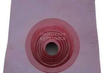 Фланец Мастер Флеш, YS-17 505х505 (d 76-203) (RES-1 угл/RED-P) цв. красный (29) 1