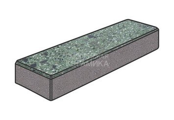 Гранитная тротуарная плитка Готика, Паркет Granite FINO, 300x100x80, Порфир 1