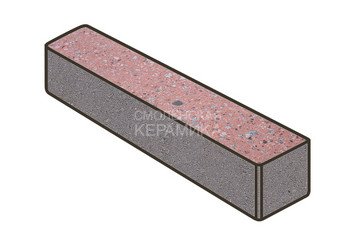 Гранитная тротуарная плитка Готика, Ригель Granite FINO, 360x80x80, Травертин 1