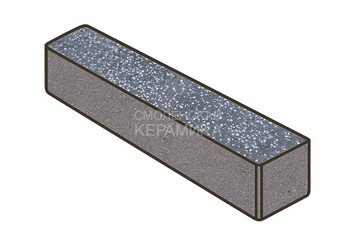Гранитная тротуарная плитка Готика, Ригель Granite FINO, 360x80x80, Суховязкий 1