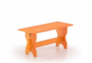 Лавка BentWood 1000х400 лиственница натуральное 1