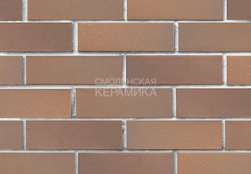 Клинкер фасадный ЛСР Классика «Прага» гладкий 1