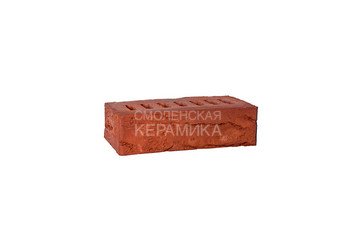 Клинкер фасадный Керма Премиум Красный рустик 0,5 НФ 3