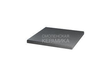 Плитка из полимерного композита базовая ZKING Verona графит 3