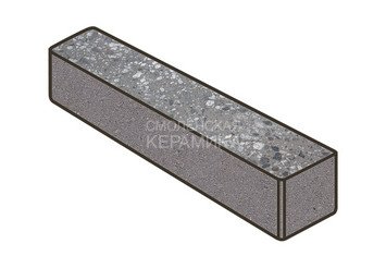 Гранитная тротуарная плитка Готика, Ригель Granite FINO, 360x80x100, Галенит 1