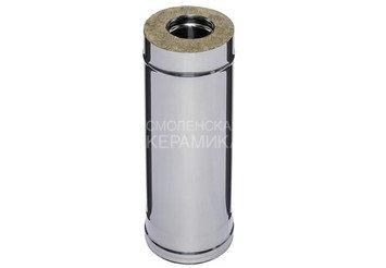 Сэндвич 0,5 м (AISI 430/0,8мм + нерж.) Ф120х200, Ferrum HF 30-50 1