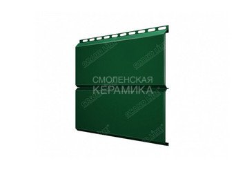 Сайдинг GL Print ЭкоБрус 0,5мм зеленый матовый 2