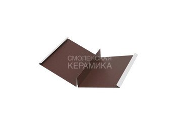 Ендова специальная 232х60,5х60,5х232мм ((Длина 2.00м) AQUASYSTEM Pural BT 1