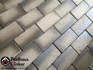 Тротуарный клинкер Feldhaus Klinker cino nero 808 SKF 200х100х40
