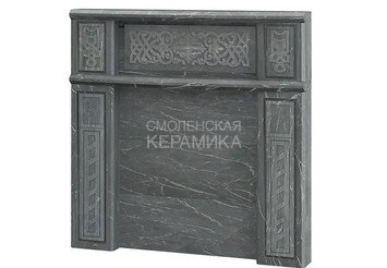 Портал для банной печи Универсальный Талькохлорит Резной 1