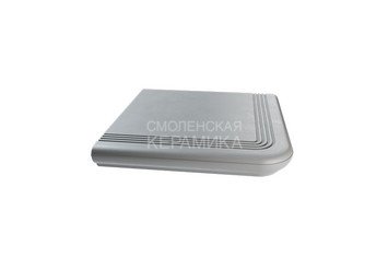 Ступень из полимерного композита угловая ZKING Verona бежевая 3
