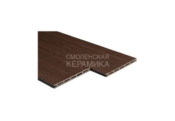 Террасная доска Qiji Premium пустотелая Шоколад 3000*150*18 мм 1
