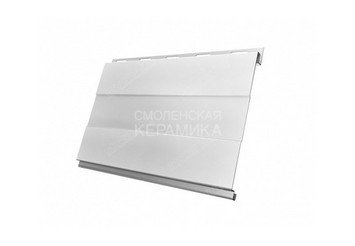 Сайдинг GL Polydexter Вертикаль 0,5мм белый матовый 4