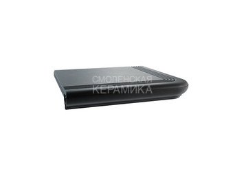 Ступень из полимерного композита угловая ZKING Verona графит 4