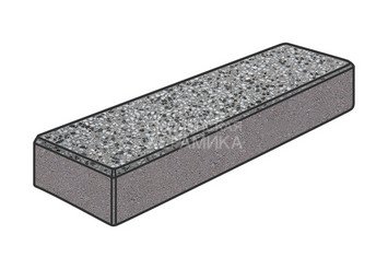 Гранитная тротуарная плитка Готика, Паркет Granite FINO, 300x100x80, Белла Уайт 1