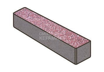 Гранитная тротуарная плитка Готика, Ригель Granite FINO, 360x80x80, Емельяновский 1