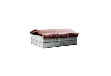 Парапет Zking Monblan 385х510 на 1,5 кирпича красный 1