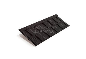 Композитная черепица Metrotile METROVIKSEN Чёрный 1
