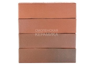 Кирпич лицевой полнотелый ЛСР Красный флэш гладкий, 1НФ 2