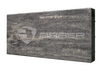 Тротуарная плитка Сити 900 х 400, Color Mix Ночь, 80 мм 2