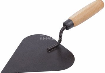 Кельма штукатура с деревянной ручкой, (сердечко) КШ1585 1