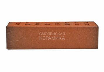 Клинкер фасадный ЛСР «Ноттингем» красный флэш гладкий 6