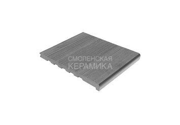 Ступень Qiji Premium серый 3000*322*30 мм 1