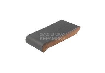 Подоконник клинкерный ZG Clinker ОК23 графит 1