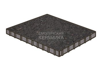 Тротуарная плитка Готика, Плита Premium Gold, 1000x1000x100 мм, цвет Голд 21 1