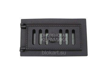 Дверца поддувальная 432 SVT, (180х320) 130х270 (фин) 1