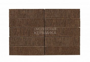 Кирпич облицовочный СТАРЫЙ ОСКОЛ Коричневый бархат 1НФ 6