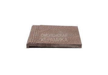 Ступень фронтальная для лестниц WEECO Берлин 34х33 cм, цвет шоколад 3
