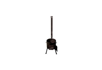 Очаг эконом с трубой для казана на 22/30 литров D - 440 mm. 1